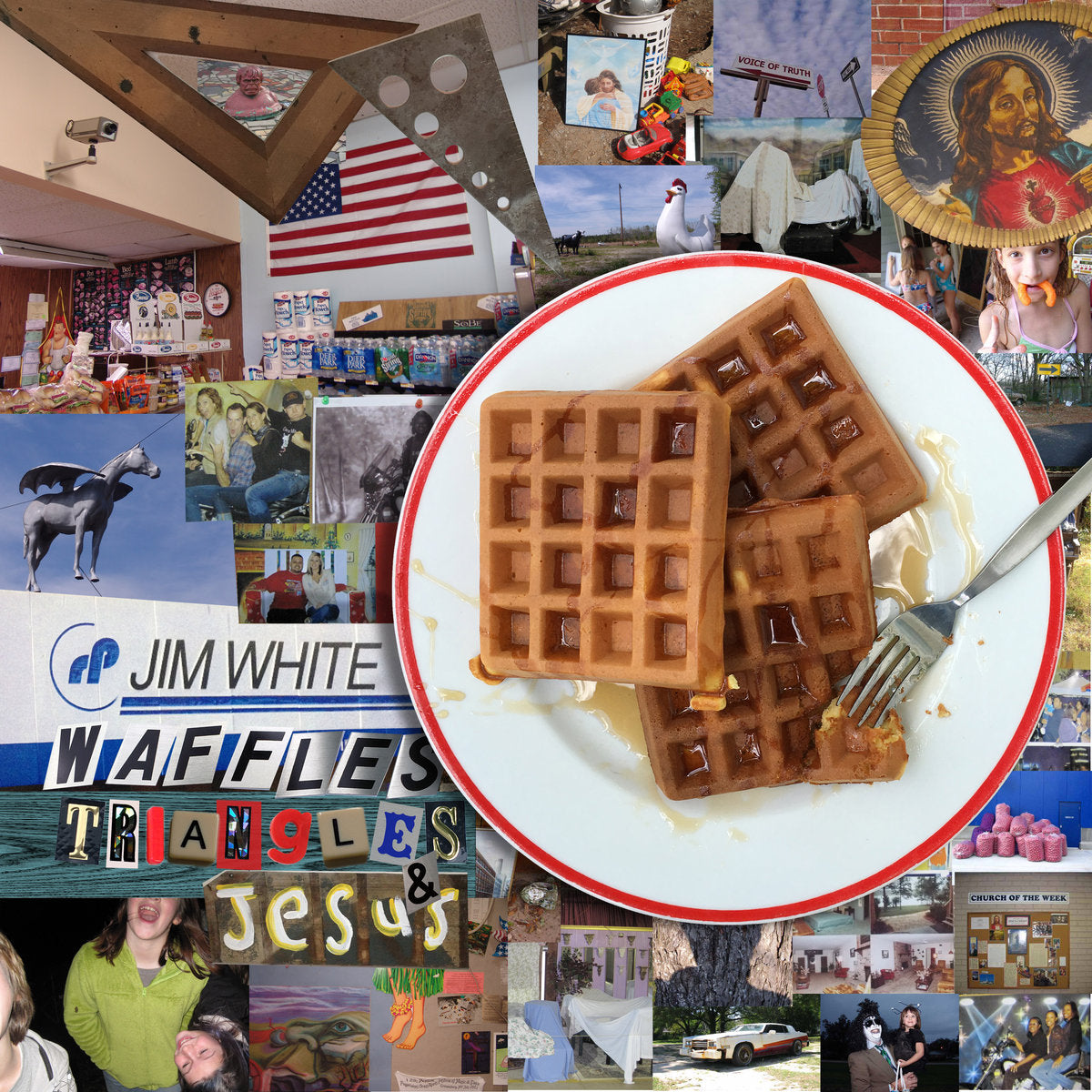 Jim White - Waffles, Triangles & Jesus 2LP
